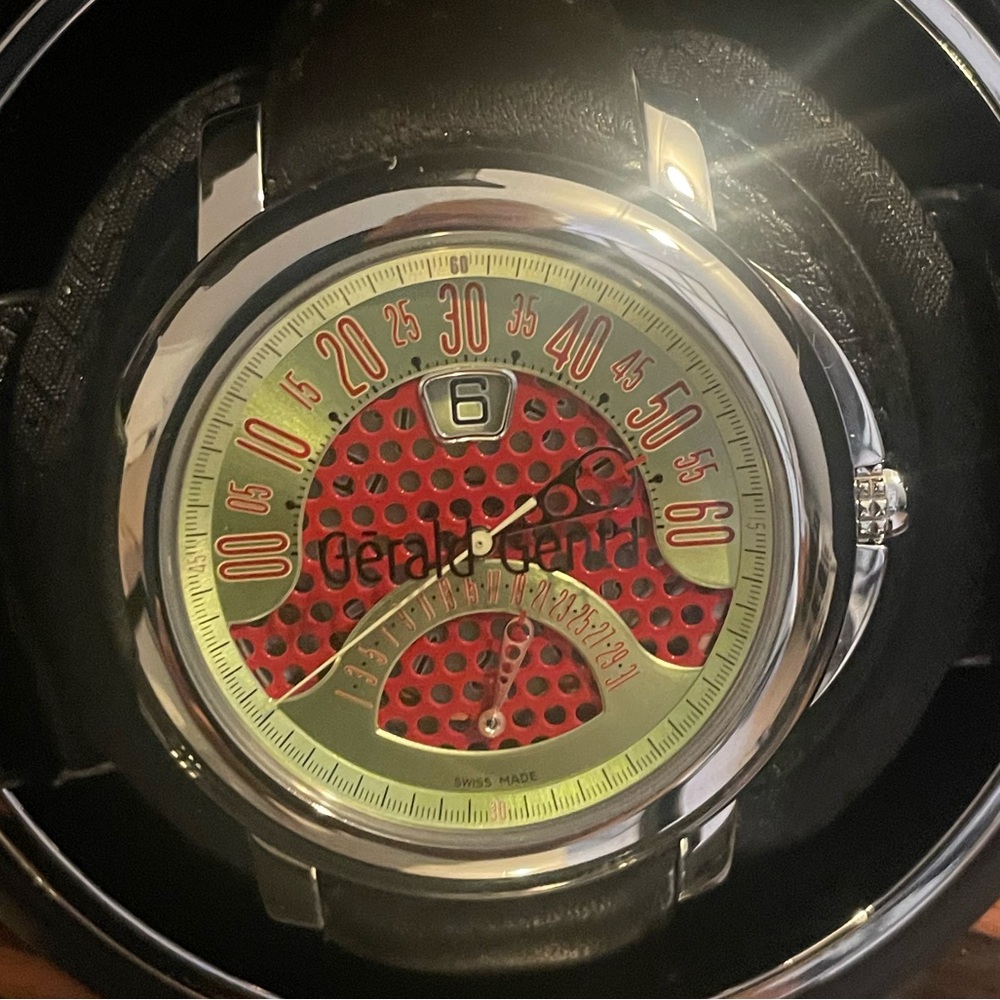 GERALD GENTA - ARENA BI-RETRO WATCH